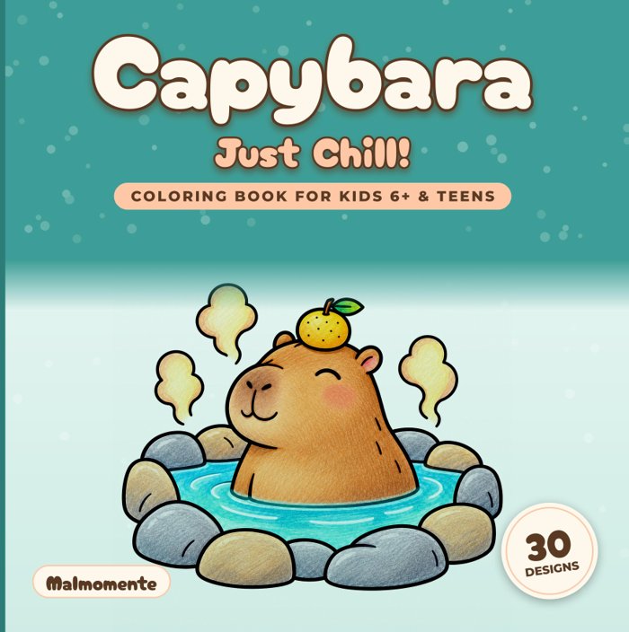 Cover: Capybara – Just Chill!