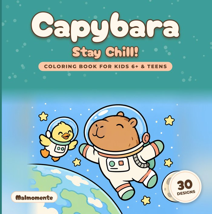 Cover: Capybara – Stay Chill!